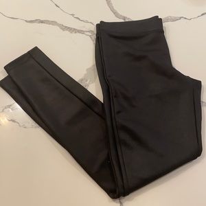 Express faux leather leggings